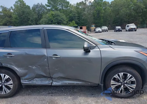 2022 Nissan Rogue Sv Fwd from USA, damaged, VIN 5N1BT3BAXNC684936